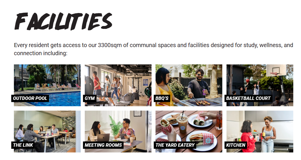 facilities